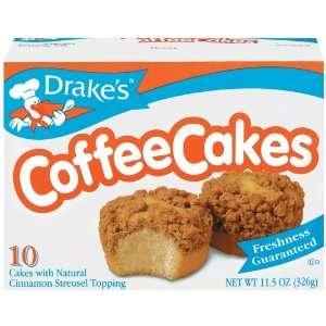Drakes Coffee Cakes, 10 ct  Grocery & Gourmet Food