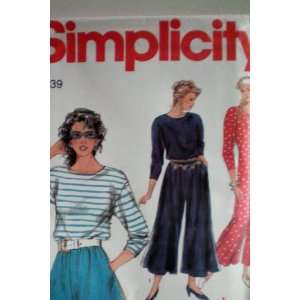  Pattern    Simplicity 0039    Sport or Dressy Outfit    Women 