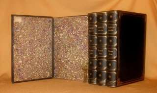 FOUR volumes /complete Folio (11.75 x 8.25) Publishers full leather 