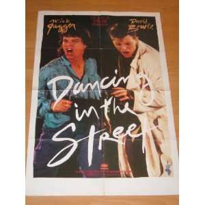 1985 Dancing in the Street Original Poster 