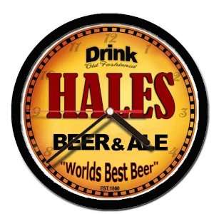  HALES beer and ale cerveza wall clock: Everything Else