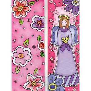  Magnetic Bookmarks  Angel & Flowers   Set of 2: Everything 