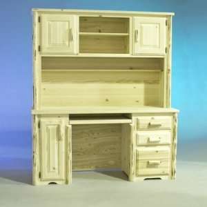  Log Furniture   Desk with Hutch    48 States 