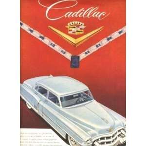  1953 Cadillac Magazine Ad Jewels by Harry Winston 