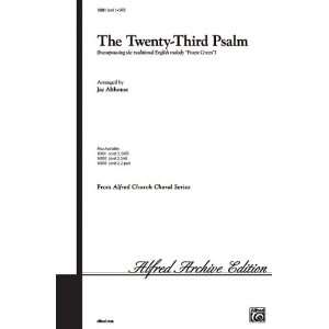 The Twenty Third Psalm Choral Octavo Choir Arr. Jay Althouse  