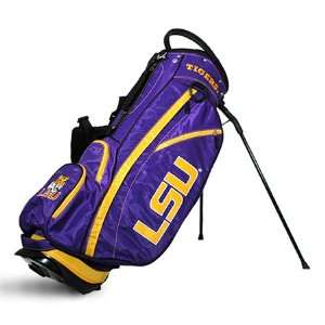    LSU Tigers Premium Golf Stand Bag by Team Golf: Sports & Outdoors