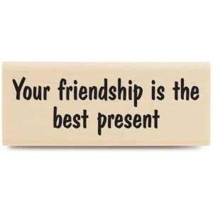  Friendship Present   Rubber Stamps Arts, Crafts & Sewing