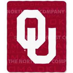  Oklahoma Sooners NCAA Light Weight Fleece Blanket 031 