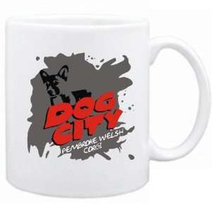  New  Dog City : Pembroke Welsh Corgi  Mug Dog: Home 