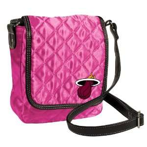  NBA Miami Heat Pink Quilted Purse