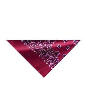   in 1 Head & Neck Cooler, 100% Cotton, Paisley, Red,