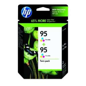  HP 95 Tri color Ink Cartridge Twin Pack Electronics