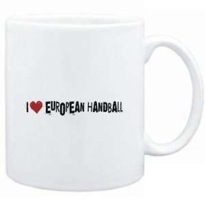  Mug White  European Handball I LOVE European Handball 