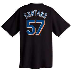  Johan Santana New York Mets Youth Name and Number T Shirt 