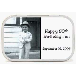 Surprise 50th Birthday Mint Tin Favors:  Grocery & Gourmet 