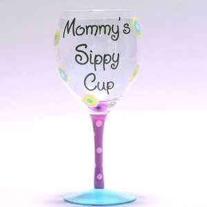  Mommys Sippy Cup Wine Glass