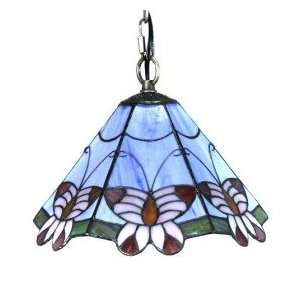   Tiffany Pendant Light with Butterfly Pattern: Home Improvement