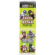 Topps NFL 2010 Attax Value Pack Trading Cards  18 Packs   NFLShop