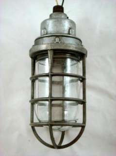 Vintage Killark Vag 100 Ceiling Light Fixture  