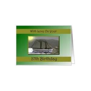  27th / Age Specific Birthday Card Toys & Games