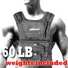 MiR Weighted Vest ZFO 60LBS Adjustable Weighted Vest (WEIGHTS INCLUDED 