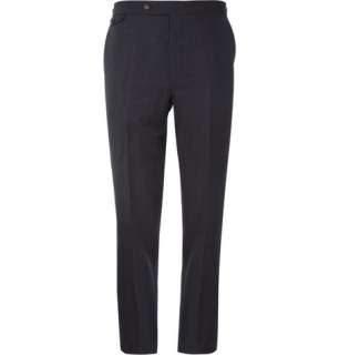   Trousers > Casual trousers > Linen Blend Straight Leg Trousers