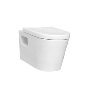  Vitra 5139 003 0075 Sleek Round White Ceramic Wall Toilet 
