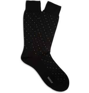   Accessories  Socks  Formal socks  Embroidered Cotton Socks