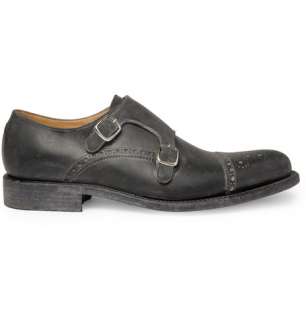  Shoes  Monks  Monks  Washed Double Monk Strap 
