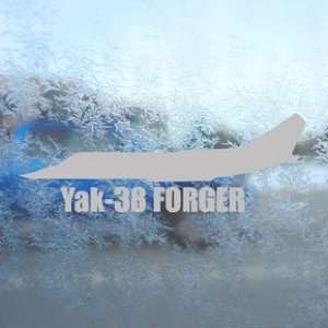  Yak 38 FORGER Gray Decal Military Soldier Window Gray 