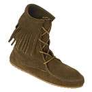 Womens Minnetonka Moccasin Tramper Ankle Hi Boot Brown Shoes 