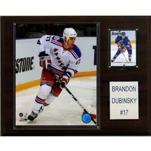  NHL Brandon Dubinsky New York Rangers Player Plaque
