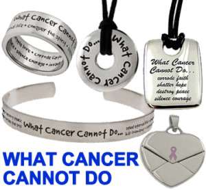 What Cancer Cannot Do Bracelet   What Cancer Cant Do  