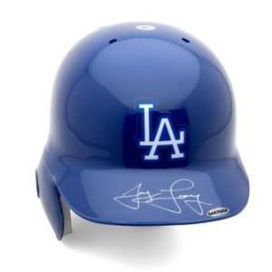  James Loney Signed Dodgers Batting Helmet UDA Sports 