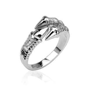  316L Stainless Steel Claw Ring   Size 13 West Coast 