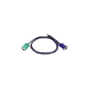  2L5205U USB KVM Cable SPHD15 to VGA and USB A (15 Feet) Electronics