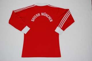 1978 1979 BAYERN MUNICH ADIDAS HOME FOOTBALL SHIRT (SIZE M)  