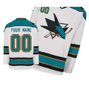  San Jose Sharks Authentic EDGE NHL Jerseys ANY NAME/NO# Hockey 