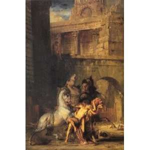   Diomedes Devoured by his Horses 1, by Moreau Gustave