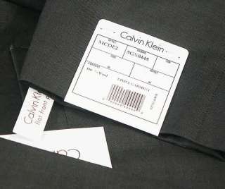 NEW NWT Mens Calvin Klein Ash Gray Wool Suit 46R 46 R  