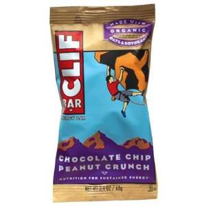CLIF BAR Chocolate Chip Peanut Crunch Grocery & Gourmet Food