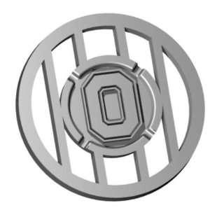  Ohio State Buckeyes 5 1/2 Cast Iron Grill Topper: Sports 