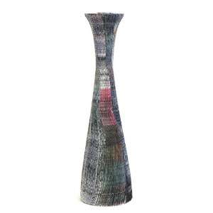    Vase  Recycled newspaper w/ metal center tube