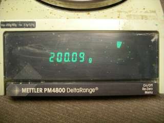 Mettler PM4800 DeltaRange Balance  