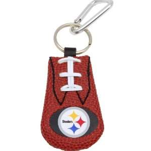  Pittsburgh Steelers Leather NFL Football Classic Keychain 