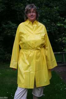   Raincoat Rainwear Impermeable Mac 100% PVC  kein Gummi  