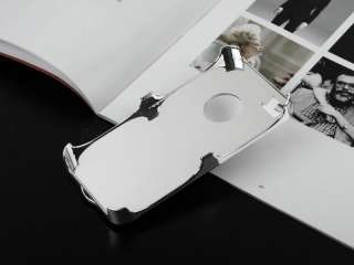 Luxury Diamond Bling Hard Chrome Case Cover for Apple iPhone 4S 4 4G 