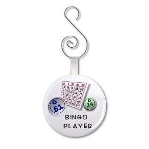  Creative Clam Bingo Player Card 2.25 Inch Button Style 