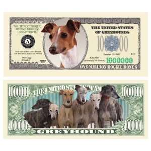  Greyhound Million Dollar Bill Case Pack 100: Toys & Games