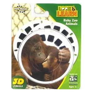   Baby Zoo Animals Look & Learn ViewMaster 3 Reel Set: Toys & Games